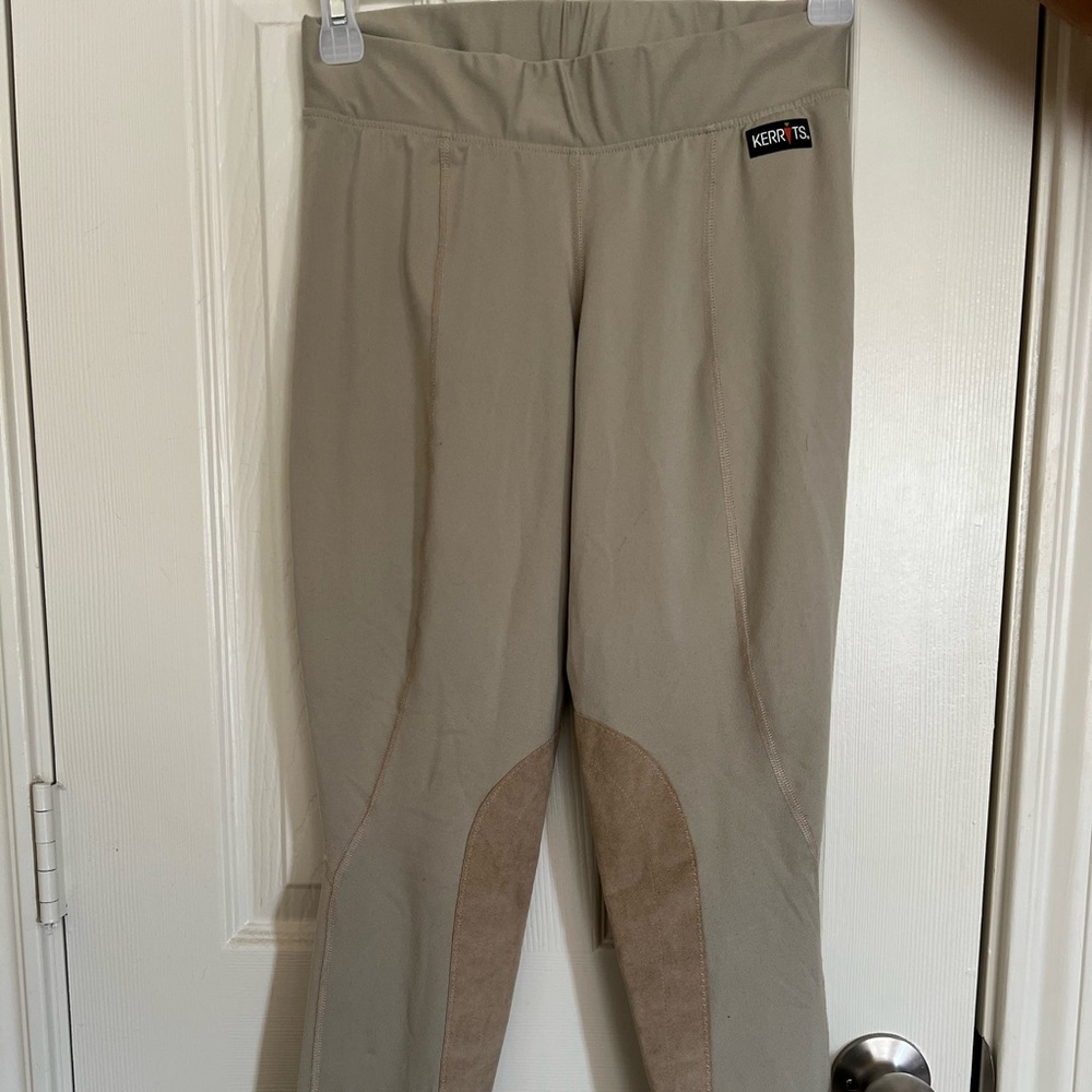 Kerrits Riding Tights with Knee Patches size medium with some slight wear